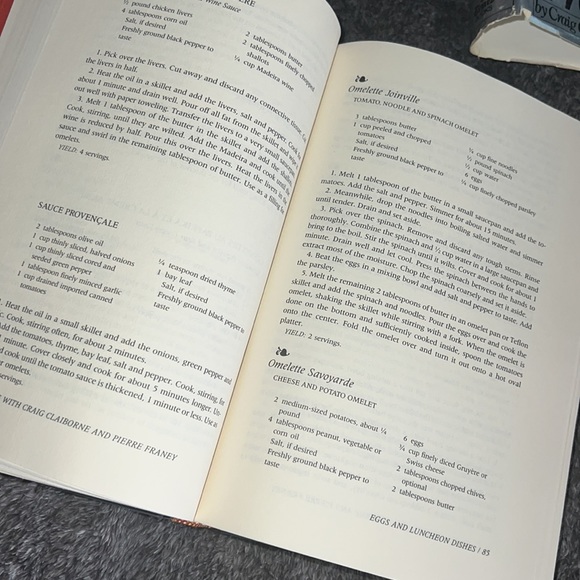 COOKING WITH CRAIG CLAIBORNE AND PIERRE FRANEY HARDCOVER COOKBOOK FRENCH FOODS - Picture 12 of 17